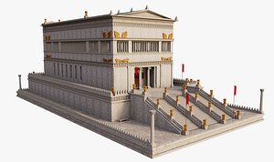 Qasr al-Abd Palace Building 3D