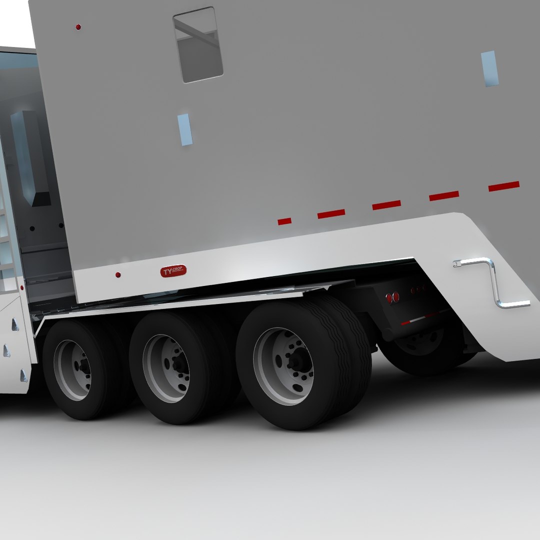Chip Van -train 3d Model