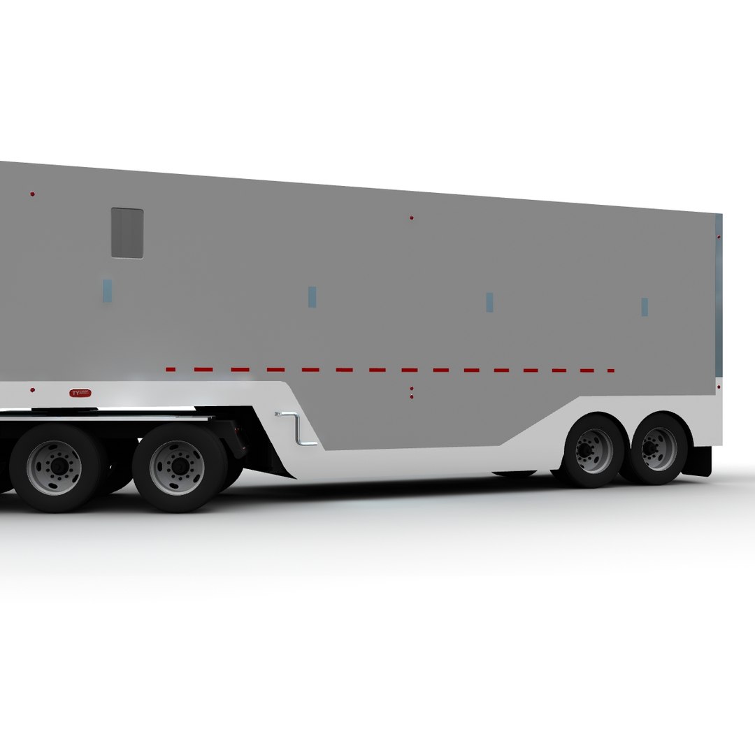 Chip Van -train 3d Model