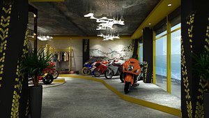 3D Motorcycle 3D Model Collection