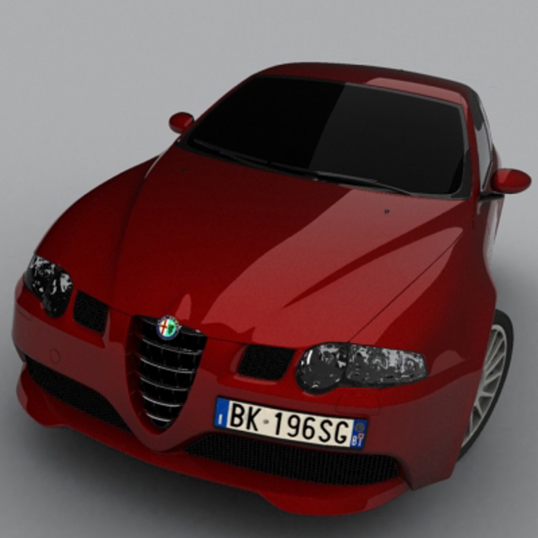 Alfa Romeo 147 Gta 3d Model