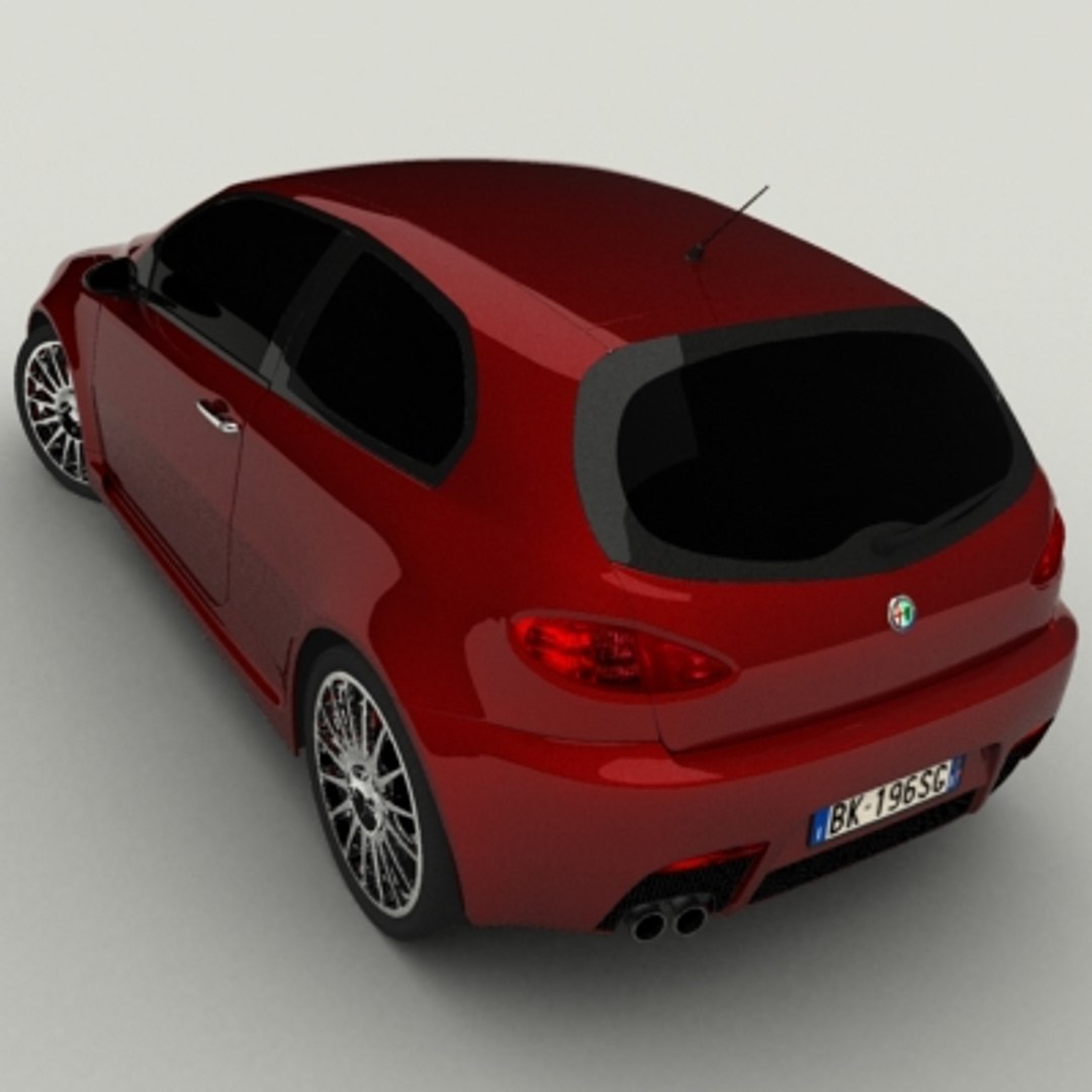 Alfa Romeo 147 TI Modello 3D in Auto Compatte 3DExport