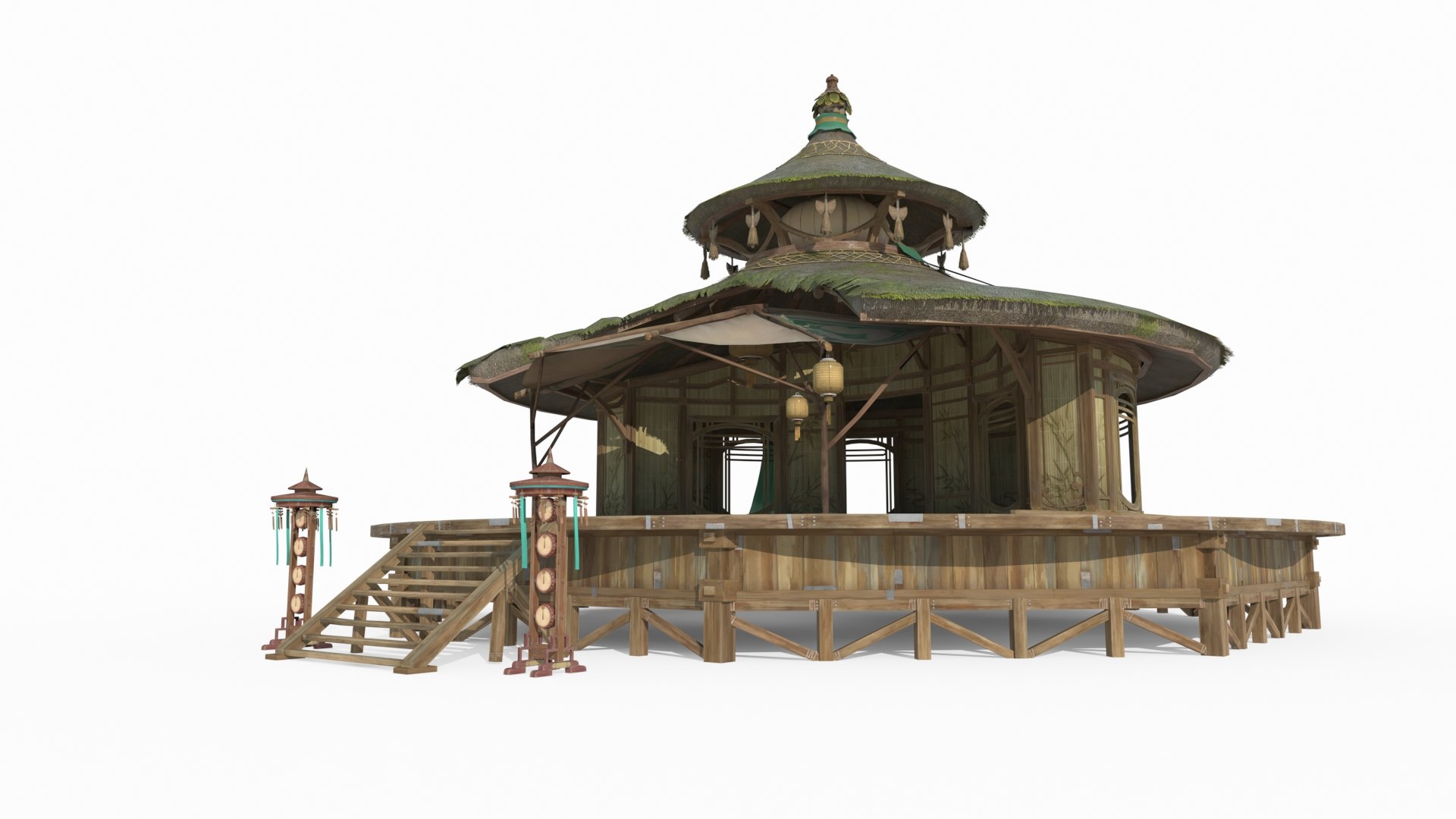 Thatched Cottage Clubhouse in Ancient Architecture 3D model https://p.turbosquid.com/ts-thumb/GY/2aZ47T/Of/2/jpg/1791088396/1920x1080/fit_q87/c1670f25710eb512971357368701b510e3c64980/2.jpg