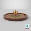 European Roulette Wheel 3D model