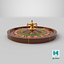 European Roulette Wheel 3D model