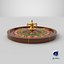 European Roulette Wheel 3D model