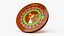 European Roulette Wheel 3D model