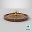 European Roulette Wheel 3D model