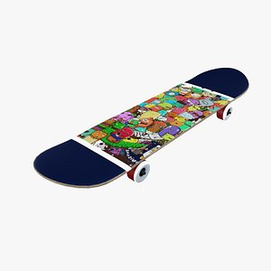 Skateboard 3D model