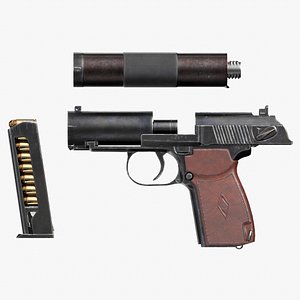 3D Makarov PB Pistol