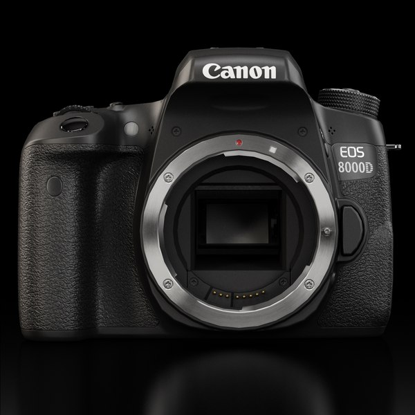Modello 3D Canon EOS 8000D - TurboSquid 1077934