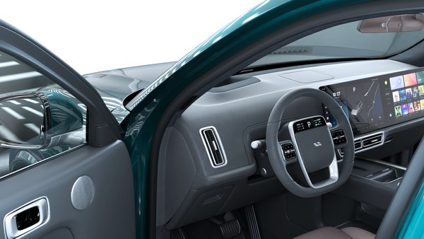 3D модель Li Auto Li L9 2023 с салоном - TurboSquid 2153335