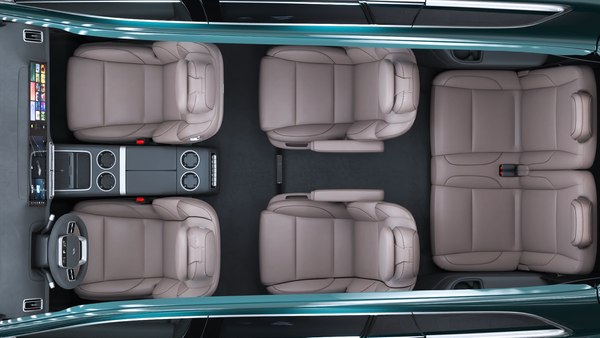 3D модель Li Auto Li L9 2023 с салоном - TurboSquid 2153335