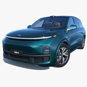 Li Auto Li L9 2023 with interior 3D model