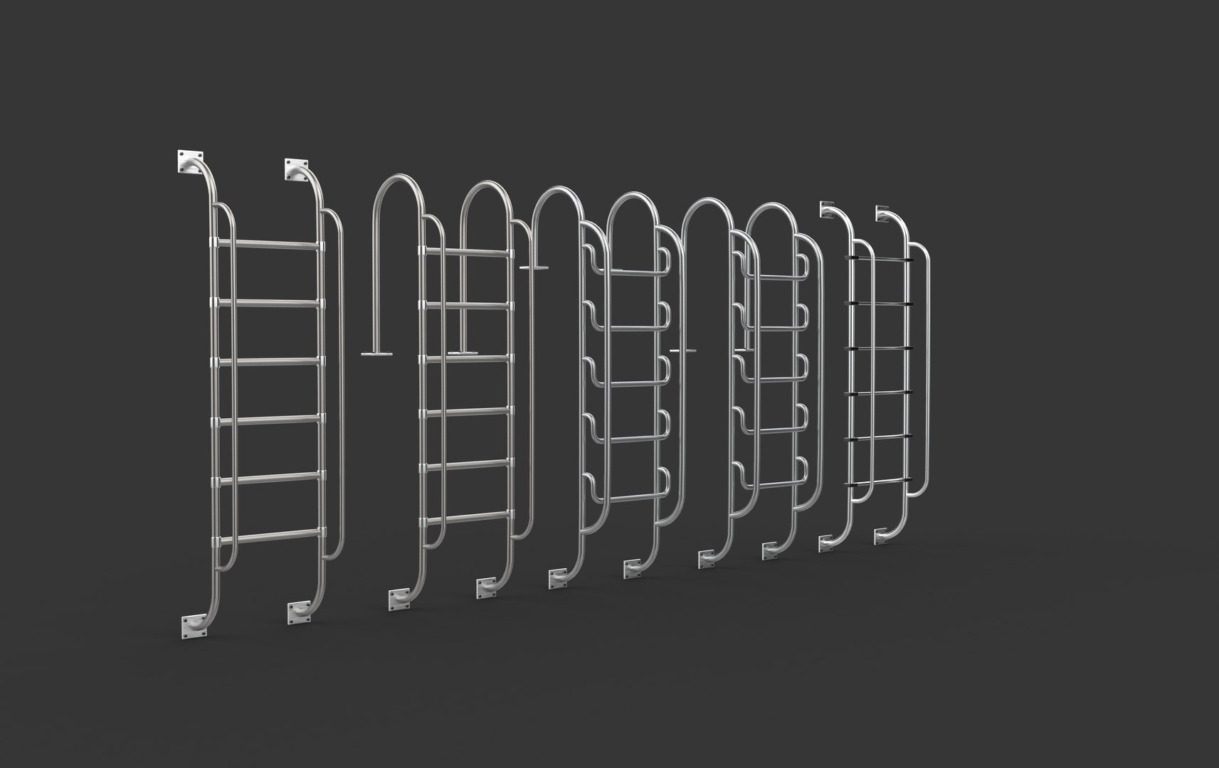 Pool Ladder 3D Model 3D Model - TurboSquid 2460974