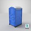 Portable Toilet Clean and Dirty