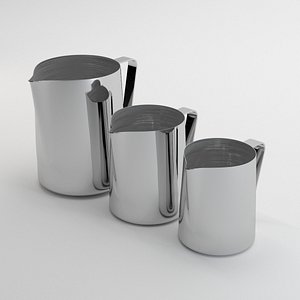 chrome jugs 3D model