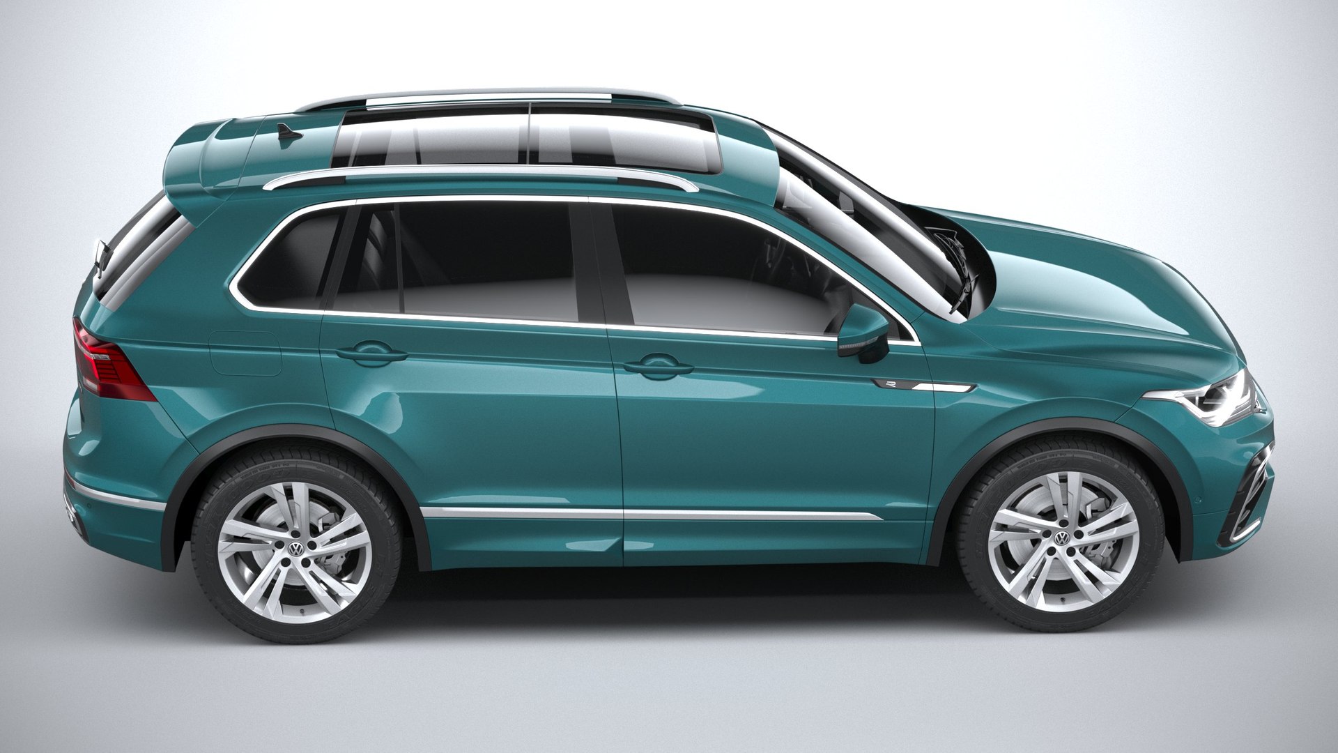 Volkswagen Tiguan R-line Model - TurboSquid 1601222