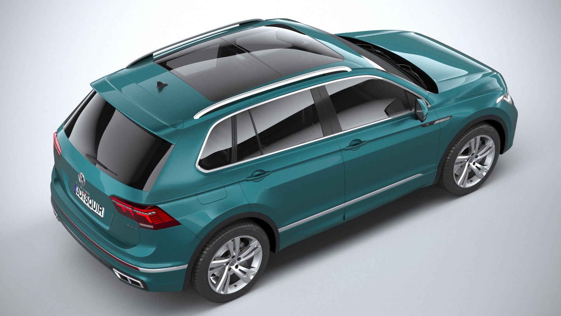 Volkswagen Tiguan R-line Model - TurboSquid 1601222