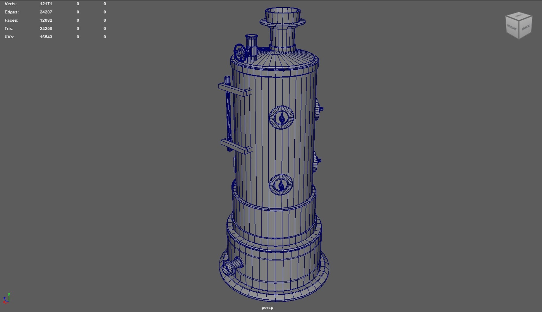 3D Model Old Boiler 01 - TurboSquid 2352818