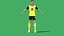 3D Rigged Nico Schlotterbeck Dortmund 2025