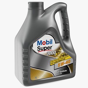 Mobil Super 3000 4L Bottle