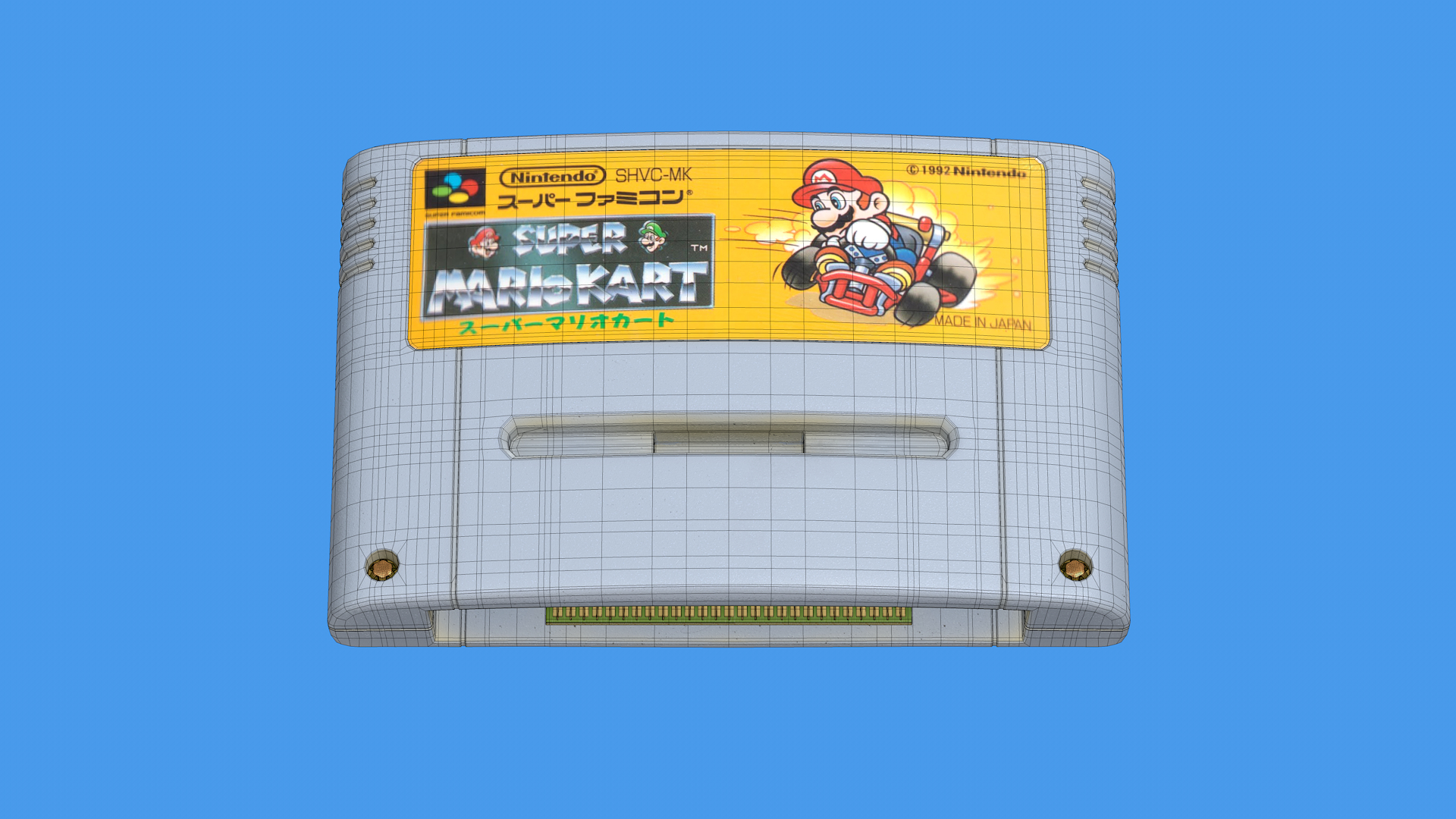 Super mario kart cartridge outlet