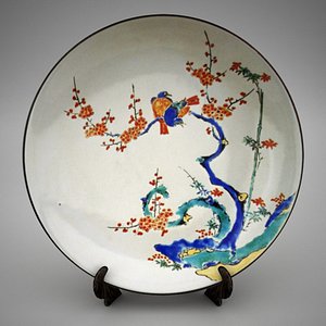 3D japanese porcelain