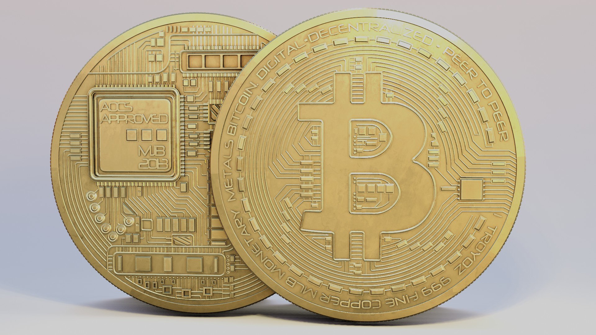 3D Model Bitcoin 8k Pbr - TurboSquid 1705060