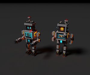 robo minion 3D model
