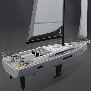 3D BENETEAU OCEANIS YACHT 51 1 Luxury 3D Yacht