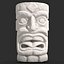 Maska Totem Tiki Low Poly 8