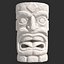 Maska Totem Tiki Low Poly 8