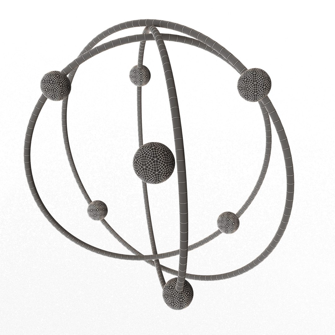 Planetary Atom 02 3D - TurboSquid 2004766