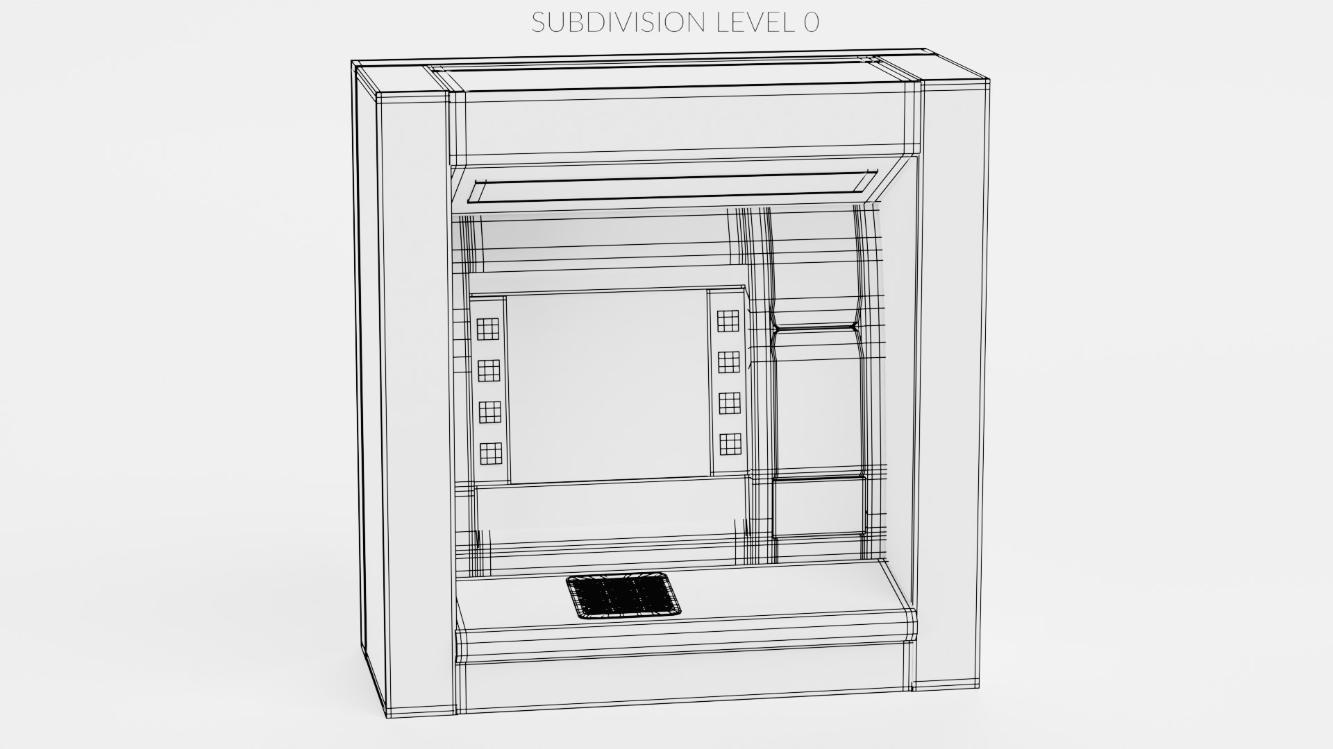 ATM Machine 3D Model - TurboSquid 2125294