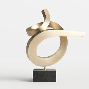 Modern Decorative Abstract Bronze Art Sculpture 32