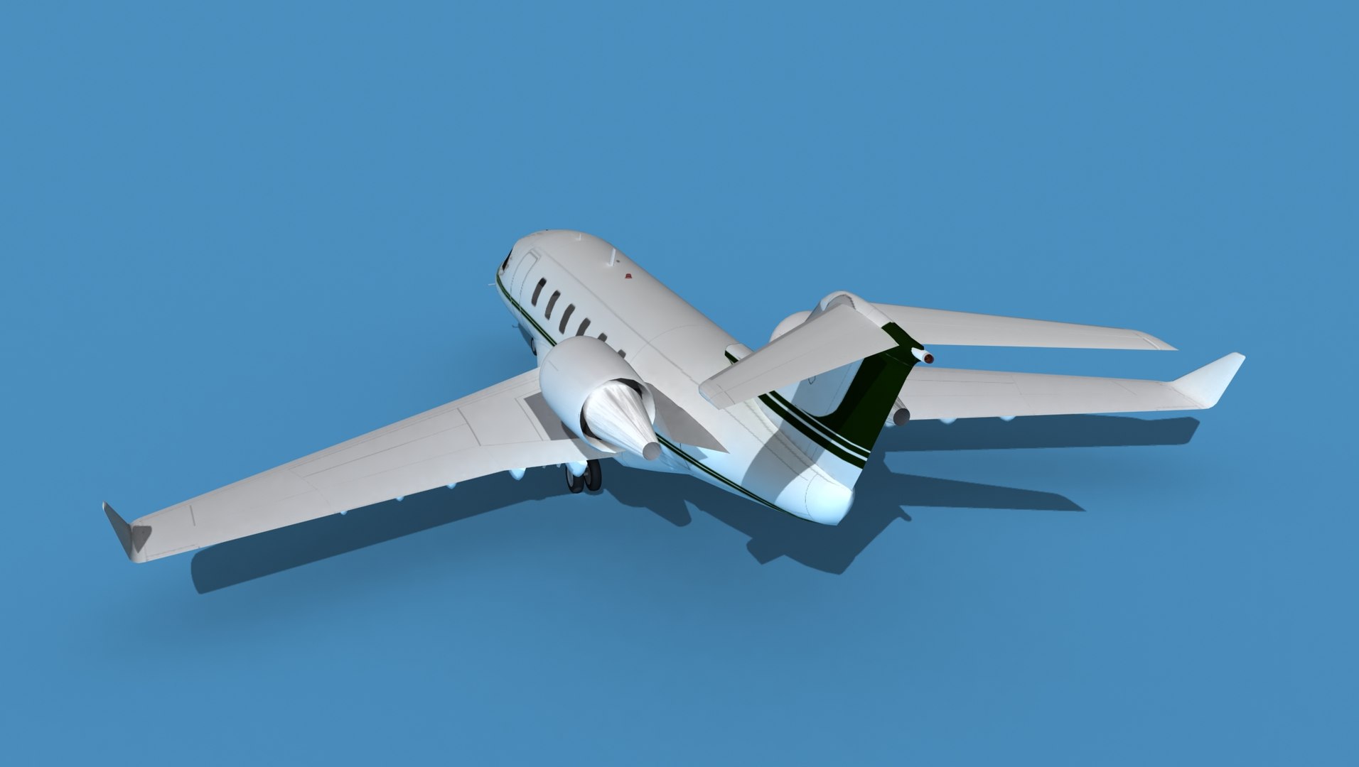 Bombardier CL604 Challenger V11 3D Model - TurboSquid 1913577