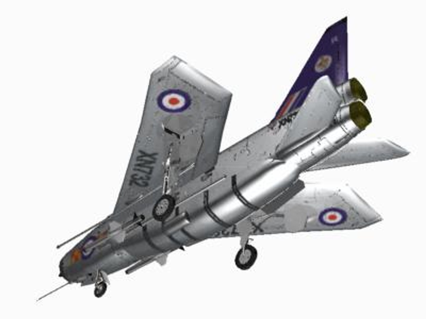 3d Model English Electric Lightning