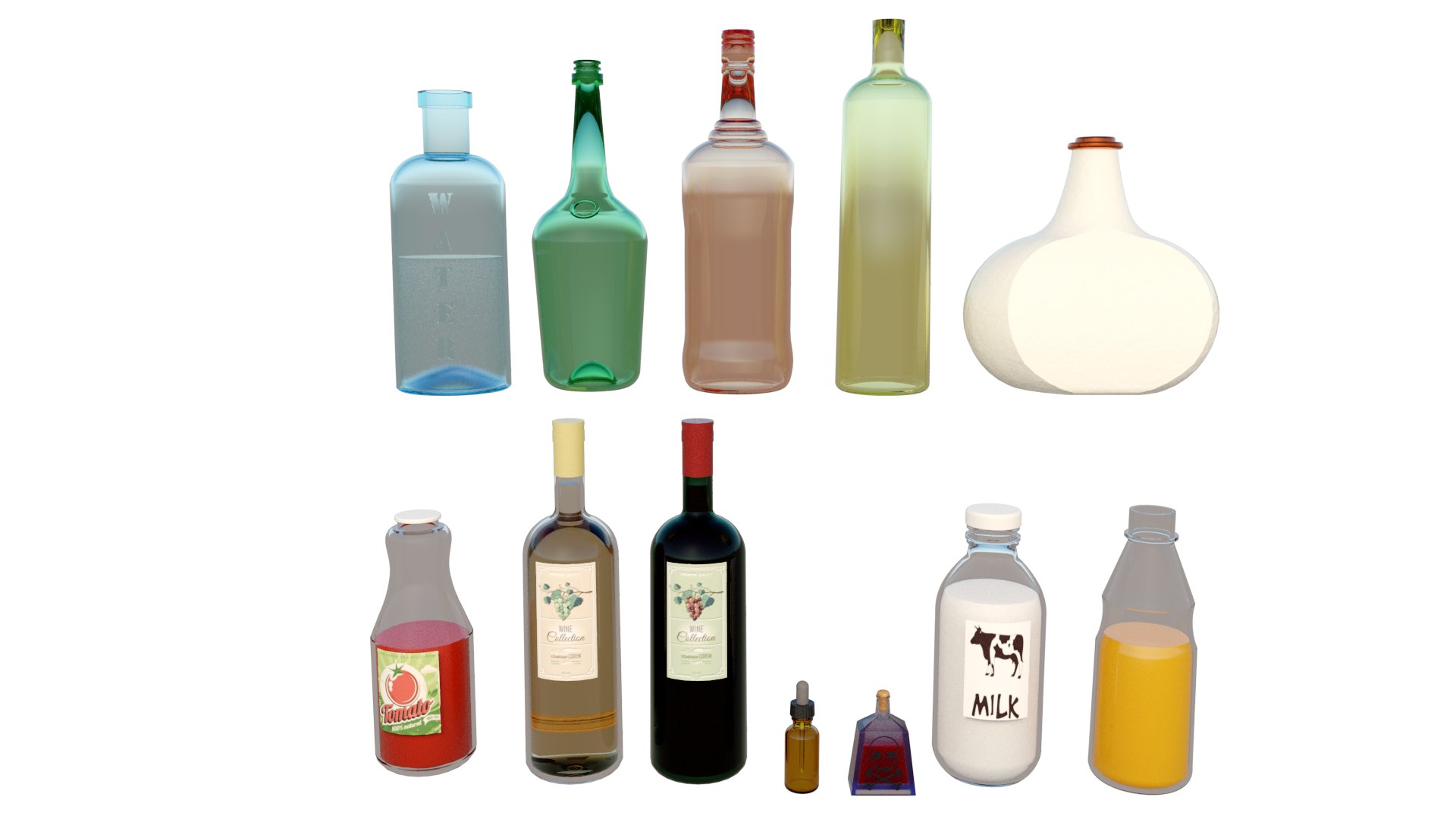 Bottles 3D model https://p.turbosquid.com/ts-thumb/GZ/1g3EeA/Ak/botellas/png/1707789104/1920x1080/fit_q87/b3e3d1b772f68f826da211191f4cf3f830b22861/botellas.jpg