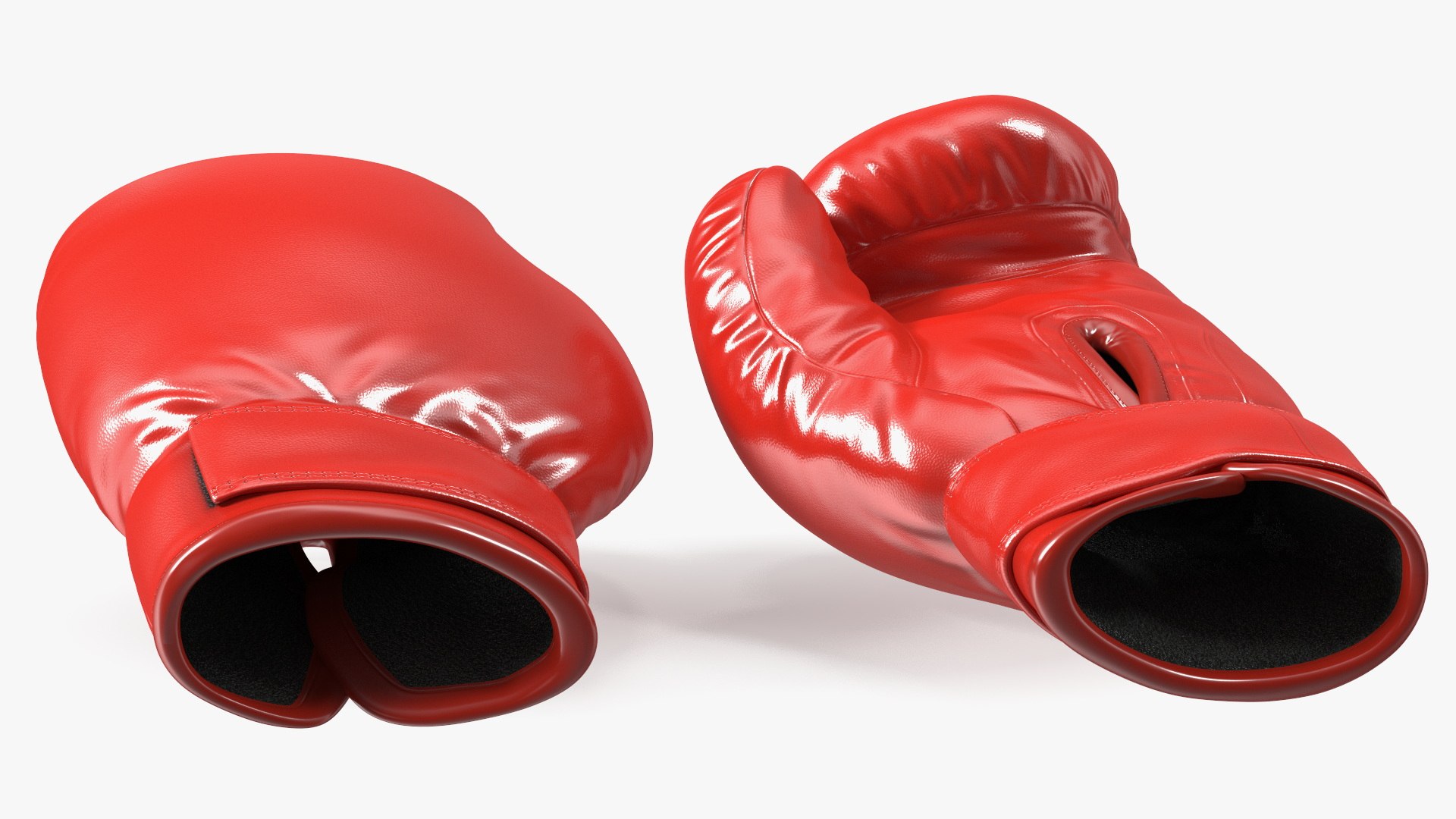 Pair Of Red Boxing Gloves 3D Model TurboSquid 2148456