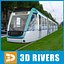 Barcelona Straßenbahn von 3DRivers
