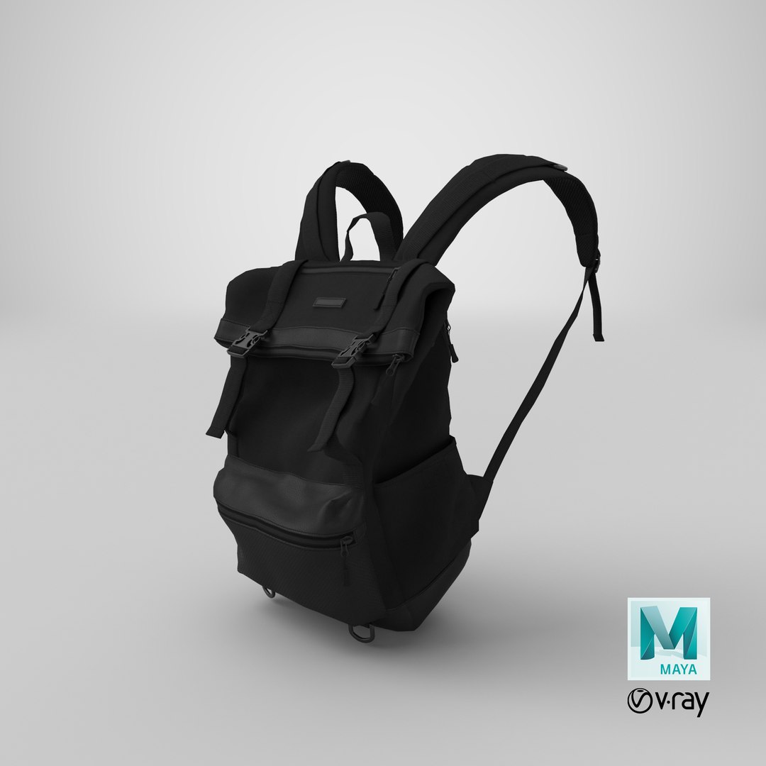 3D Realistic Men S Backpack Model - TurboSquid 1550129