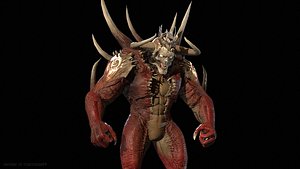 3D model DemonBoss6