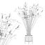 Plants collection 087 - monstera, Peace Lily, Cyperus papyrus