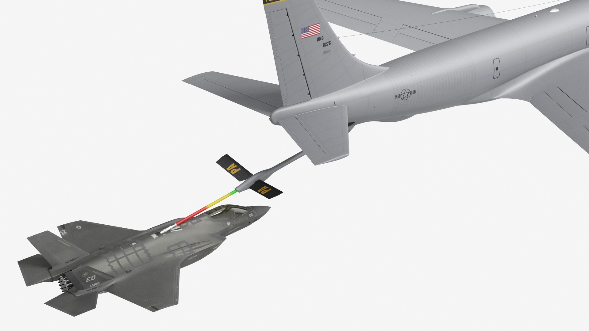 3D model boeing kc 135 stratotanker https://p.turbosquid.com/ts-thumb/GZ/JC0lE9/1g/boeingkc135stratotankerwithf35lightningiiriggedc4dmodel016/jpg/1615594995/1920x1080/fit_q87/b9cf3a7d5021ff33ae45b0f51980bad39f0587a8/boeingkc135stratotankerwithf35lightningiiriggedc4dmodel016.jpg