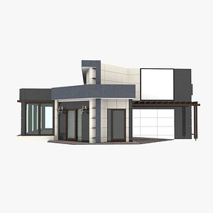 3D store pavilion