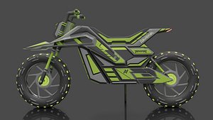 Modern Bike 3D model
