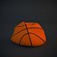 deflated basketball 3d max