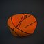 deflated basketball 3d max