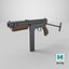 BSA Welgun Submachine Gun  Low-poly PBR